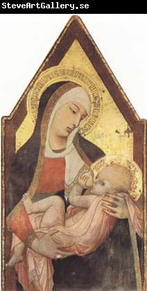 Ambrogio Lorenzetti Nuring Madonna (mk08)